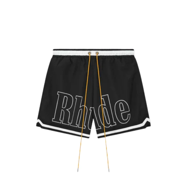 Black-Rhude-Shorts Black Rhude Shorts