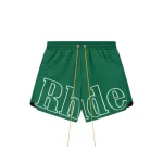 Green Rhude Shorts