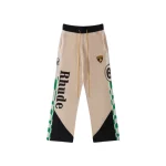 Rhude 63 Racing Sweatpants Brown