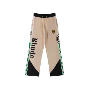 Rhude 63 Racing Sweatpants Brown