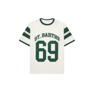 Rhude 69 Ringer White Shirts