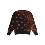 Rhude Bandana Crewneck Black Sweatshirt 2