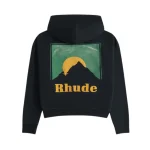 Rhude Black Moonlight Hoodies 2