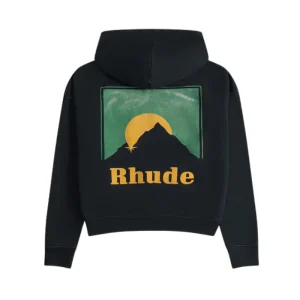 Rhude Black Moonlight Hoodies 2