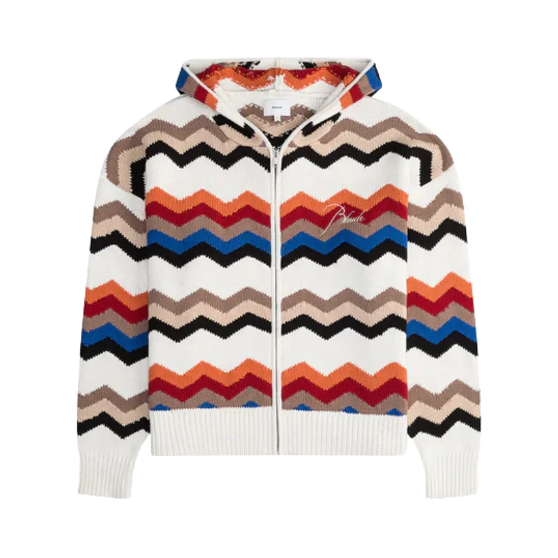 Rhude-Cyril-Knit-Zip-Up-Hoodie Rhude Cyril Knit Zip Up Hoodie