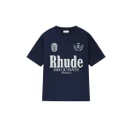 Rhude Deo Juvante Navy Shirts