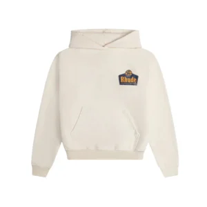 Rhude Grand Cru Premium Hoodie Cream
