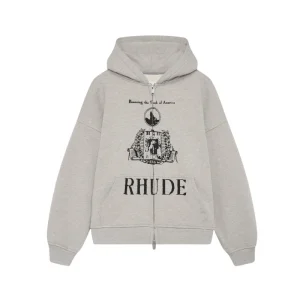 Rhude Grey Hoodie