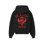 Rhude Hoodie Black 2