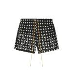 Rhude Logo Polka Dot Swim Shorts
