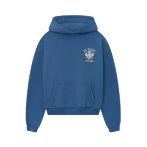 Rhude Long Sleeve Blue Hoodie