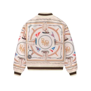 Rhude Nautical Stain Bomber Jackets 2