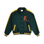 Rhude Raglan Varsity Green Jackets