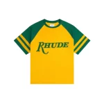 Rhude Sao Paulo Yellow Shirts