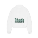 Rhude Senna Flight White Jackets 2