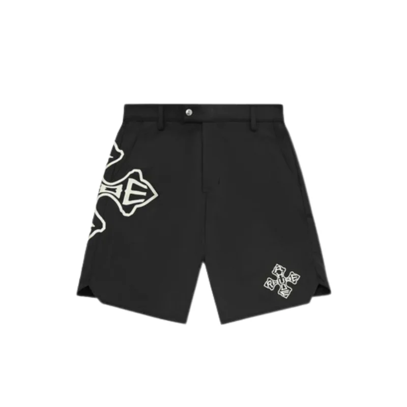 Rhude-Shorts-Mens-Cross-Logo-Twill Rhude Shorts Mens Cross Logo Twill