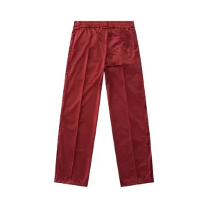 Rhude Velvet Red Sweatpants 2