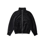 Rhude Velvet Track Black Jackets