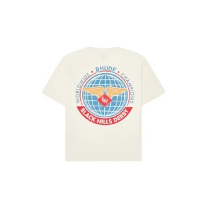 Rhude Worldwide Cream Shirts 2