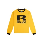 Rhude Yellow & Black Sweatshirt