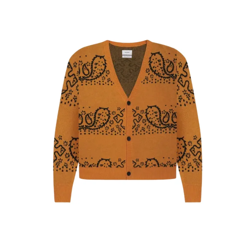 rhude-lightning-orange-sweatshirt Rhude Lightning Orange Sweatshirt